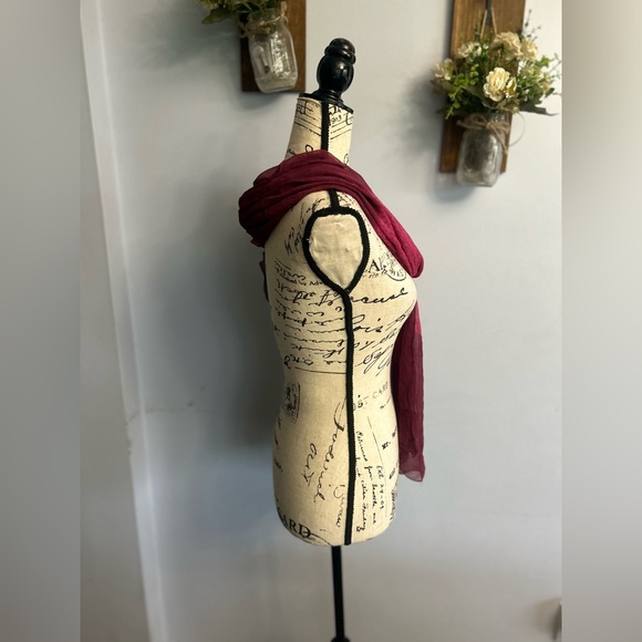 Natura scarf 100% silk bohemian festive art to wear Gypsy indie hippie - Picture 3 of 7